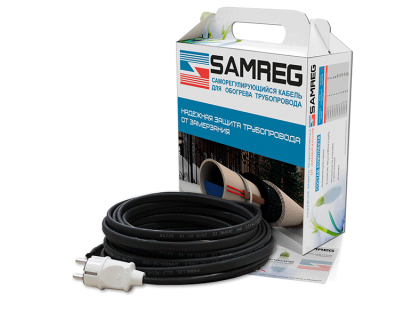 Комплект кабеля Samreg 30-2CR (9м) 30Вт с UF-защитой для обогрева кровли и труб