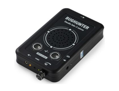 Подавитель микрофонов, подслушивающих устройств и диктофонов BugHunter DAudio bda-3 Voices с 7 УЗ-излучателями и акустическим глушителем